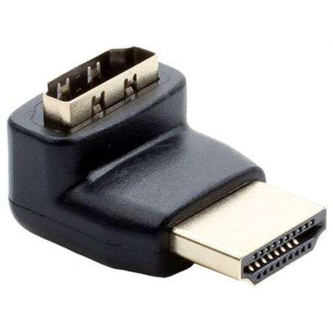Hdmi Adapter 270 90 Degree Right Angle Male To Female Converter Black Video Cables & Adapters