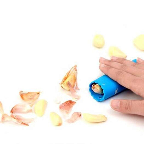 Portable Garlic Peeler Silicone Tube Skin Remover Roller Cloves