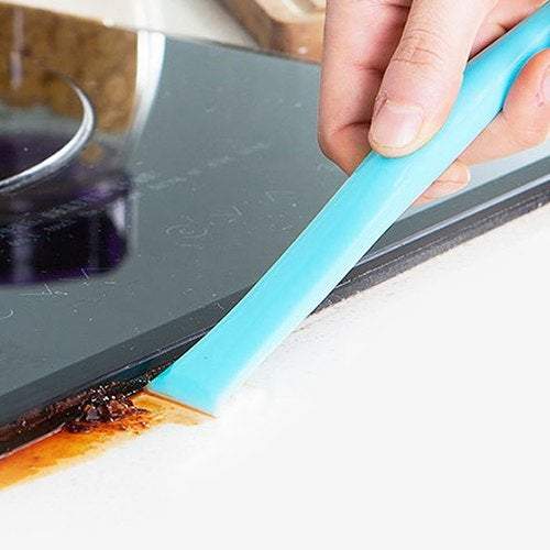 Kitchen Gas Stove Double-End Cleaning Scraper Shovel Tools Random Colour