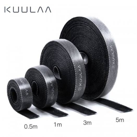 Phone Cables Cords Organizer Free Length Wire Winder For Earphone Holder Mouse Protector Black 0.5M Cable Ties & Organisers