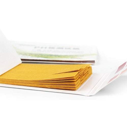 Outdoor Garden Decor Litmus Ph Test Strips Universal Application 80Pcs / Box Yellow Moisture & Ph Meters