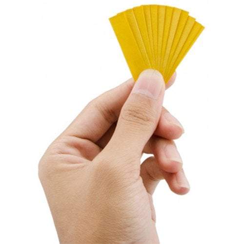 Outdoor Garden Decor Litmus Ph Test Strips Universal Application 80Pcs / Box Yellow Moisture & Ph Meters