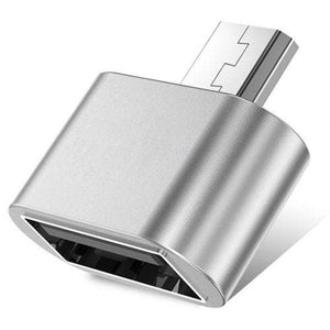 Phone Chargers Cables Micro To Usb 2.0 Adapter Converter Silver