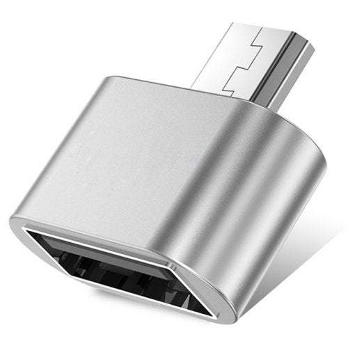 Phone Chargers Cables Micro To Usb 2.0 Adapter Converter Silver