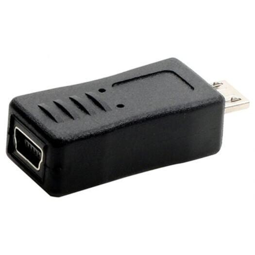 Photography Videography Micro Usb Male To Mini Female Adapter Black Monitor/Av Cables & Adapters