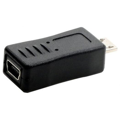 Photography Videography Micro Usb Male To Mini Female Adapter Black Monitor/Av Cables & Adapters