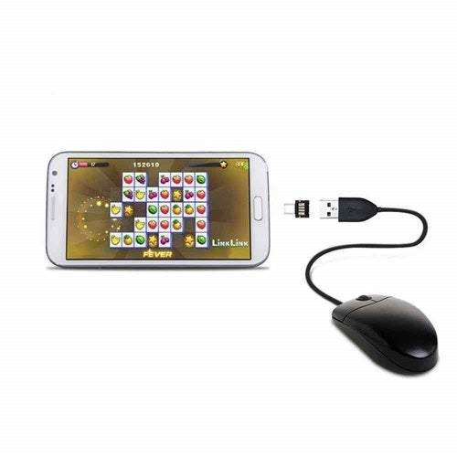 Power Charging Usb Mini To Type Convert Fast Charge Adapter Silver