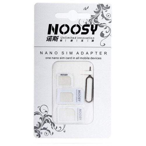 Sim Cards Accessories Noosy 4 In 1 Adapter Set White Other Mobile Accessories