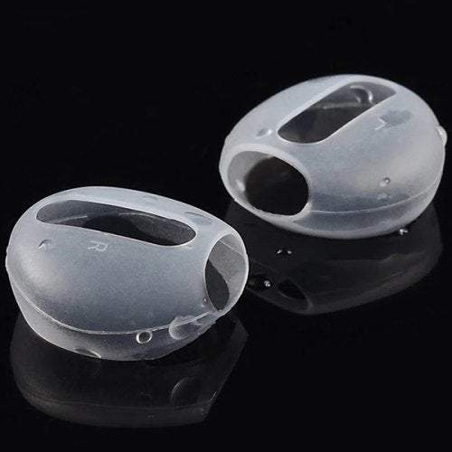 Headphone Earphone Silicone Cover For Airpods 2Pcs Transparent