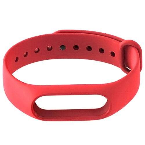 Watches Silicone Replacement Wristband Strap For Xiaomi Mi Band 2 Red