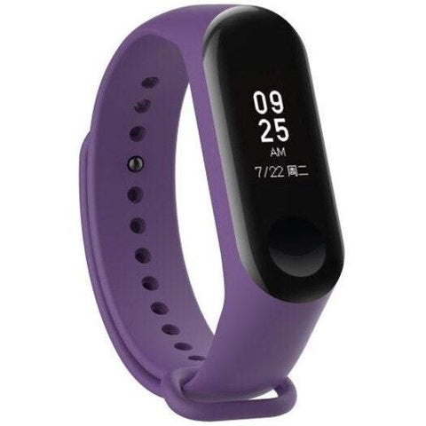Watches Smart Silicone Glossy Wristband Purple Iris Watch Bands