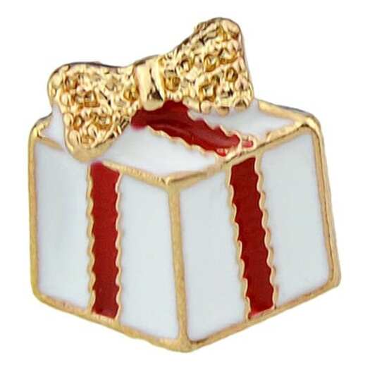 Veile Studios Stylish Multicolor Single Christmas Style Hoop Gift Earrings