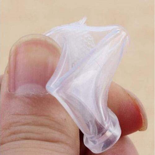 Small Animal Supplies Super Soft Pet Toothbrush For Dog Cat Cleaning Transparent Oral Hygiene