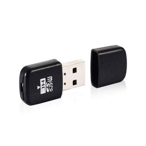 Ram Tf / Micro Sd Card Reader 2Pcs Black Memory Card Readers & Adapters