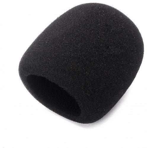 Guitar Thicken Microphone Foam Cover Soft Sponge Cap 3.6Cm Black
