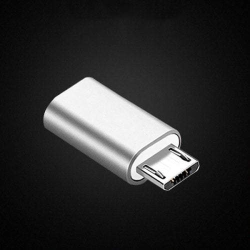 Photography Videography Type C Female To Micro Usb Male Converter Silver Video Cables & Adapters