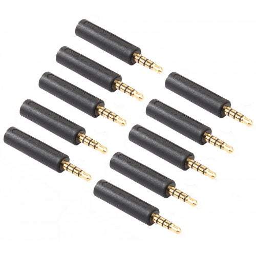 Photography Videography Universal Omtp To Ctia Headset Adapter Male Female Aux Cable 1Pc Black Audio Cable Plugs & Jacks