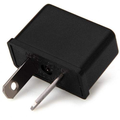 Cables Adapters Usa To Au Standard 2 Pin Portable Plug Black