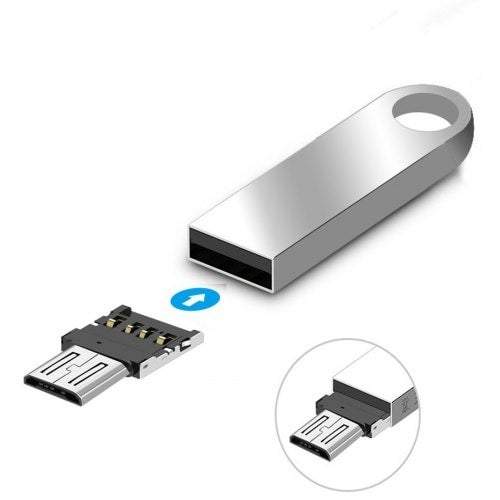 Phone Chargers Cables Usb 2.0 Micro Mini To Type Connector Fast Adapter Silver