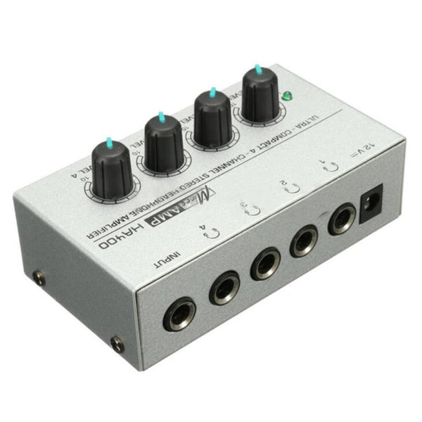 Ha400 Ultra Compact Channels Mini Audio Stereo Headphone Amplifier With Power Adapter Amplifier Parts & Components