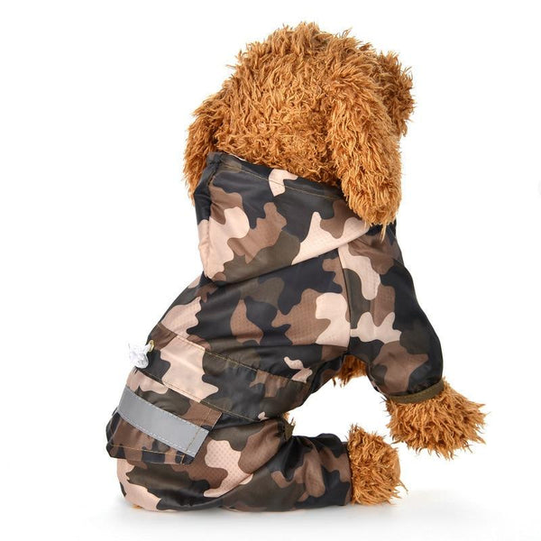 Reflective Dog Raincoat With Hood Dog Clothing & Shoes