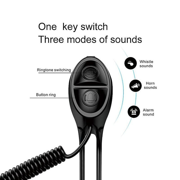 Bike Bells Horns Usb Rechargeable Loud Bicycle Handlebar Rings Bells & Horns