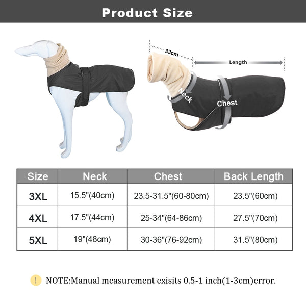 Waterproof Warm Winter Dog Jacket Large Breeds Dog Clothing & Shoes