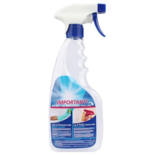 Hand Button Spray Bottle With Full Strength Cleaning Detergent Blue 10 Effervescent Tablets Watering Cans & Spray Bottles