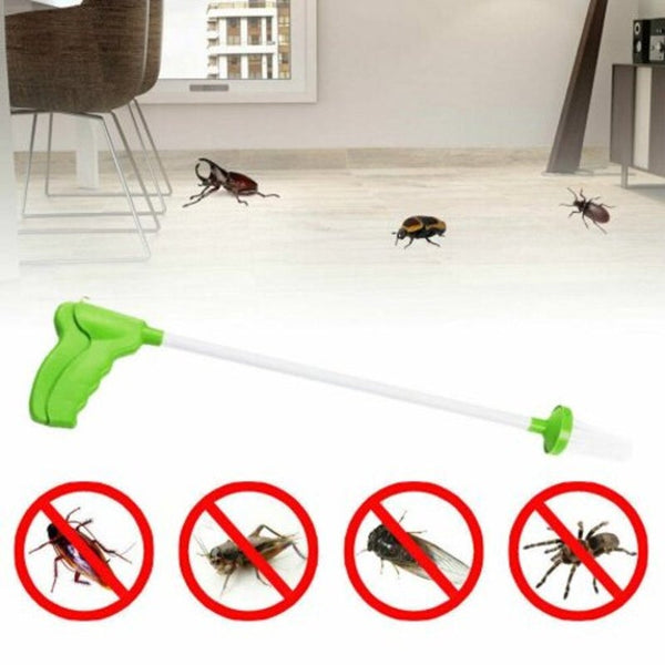 Hand Held Insect Trap Spider Scorpion Humane Tool Green