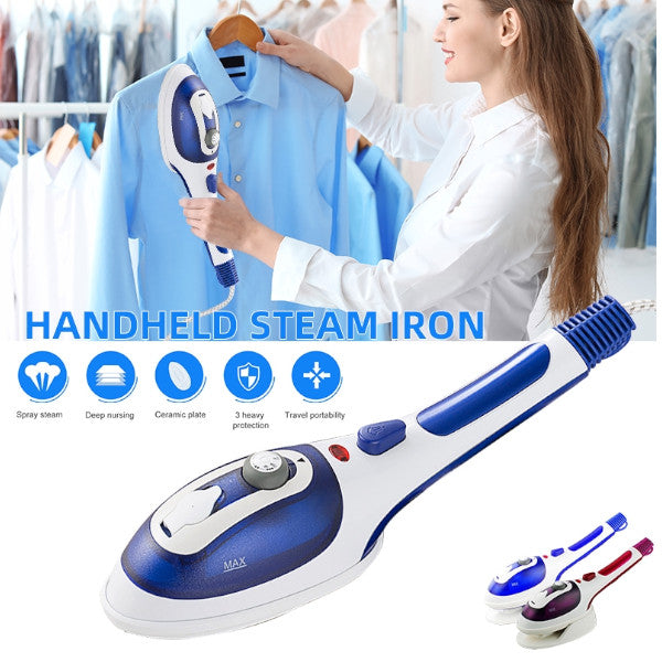 Hand Held Fabric Steam Iron Fast Heat Up Household Travel Garment Steamer Irons & Press Irons