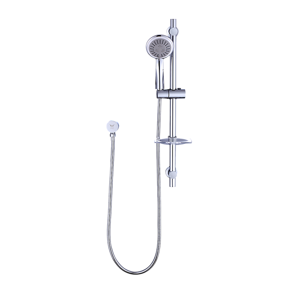 Della Francesca Hand Held Shower Rail Soap Dish Bathroom Set Shower Heads & Combos