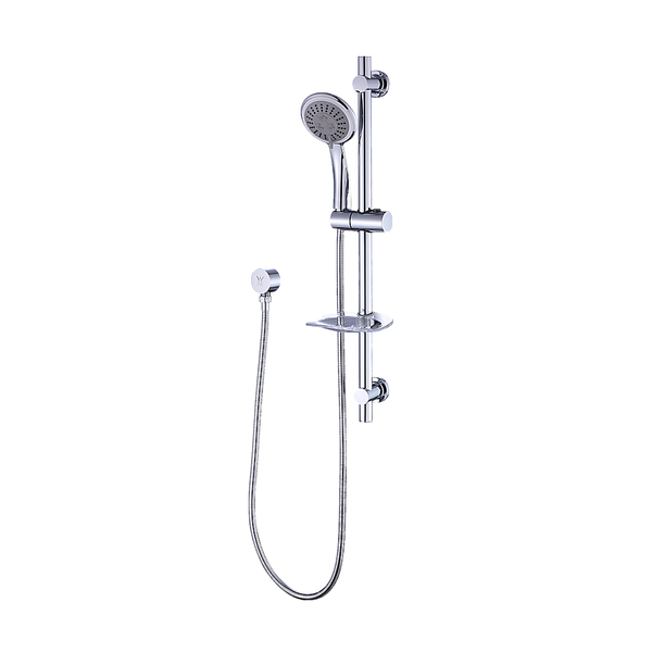 Della Francesca Hand Held Shower Rail Soap Dish Bathroom Set Shower Heads & Combos
