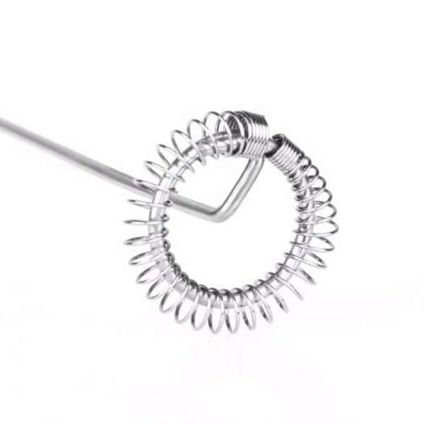 Handheld Electric Mini Egg Beater Frother Whisk Coffee Shake Mixer Kitchen Foamer Tool Silver Milk Frothers