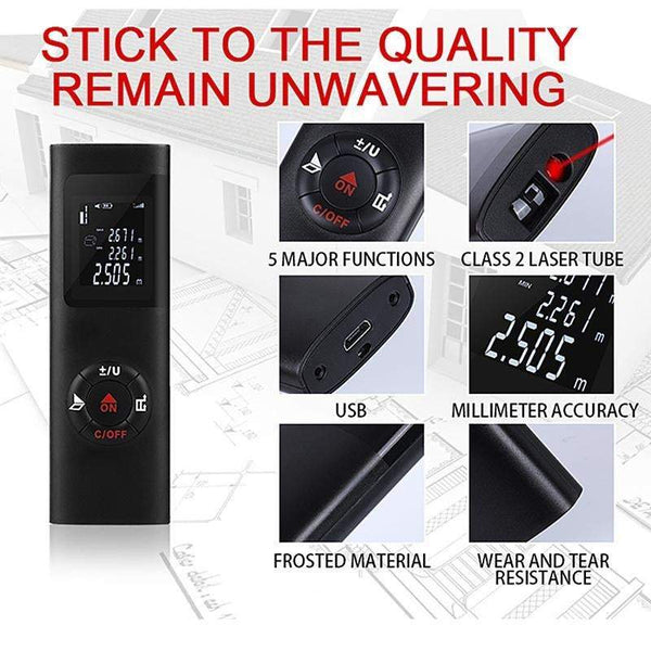 Multi Functional Handheld Electronic 40M Mini Distance Laser Measuring Other Test Meters & Detectors
