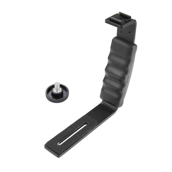Handheld L Shaped Gimbal Expansion Bracket Holder Black Other Cameras Accessories
