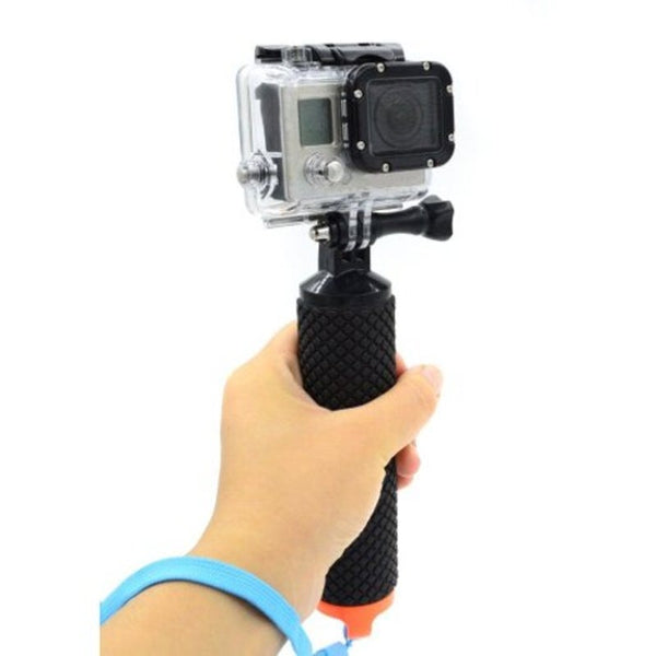 Handheld Selfie Stick Waterproof Floaty Buoyancy Rods For Gopro 3 / 4 Xiaoyi Sj Orange Selfie Sticks