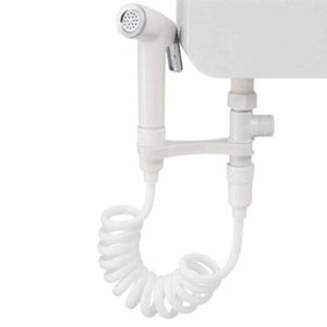 Handheld Toilet Portable Bidet Sprayer Nozzle Shower Head Seat Bathroom Kit White