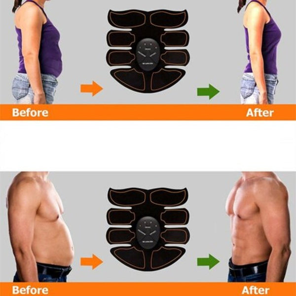 Handise Abdominal Muscle Trainer Electronic Exerciser Machine Graphite Black Type 3 Abdominal Machines