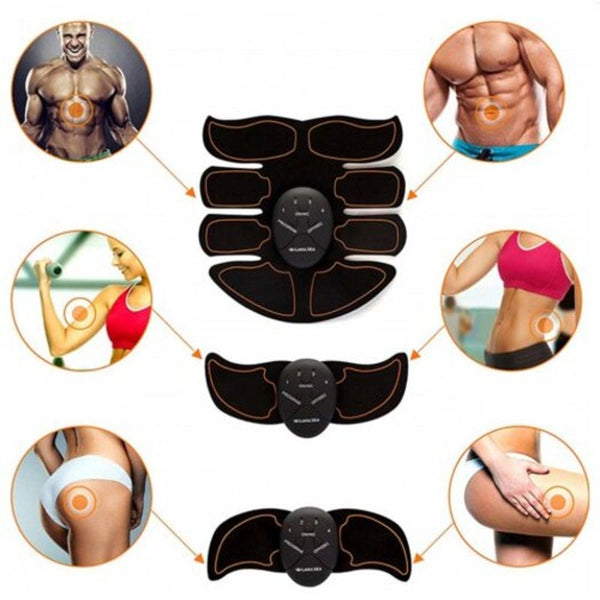 Handise Abdominal Muscle Trainer Electronic Exerciser Machine Graphite Black Type 3 Abdominal Machines