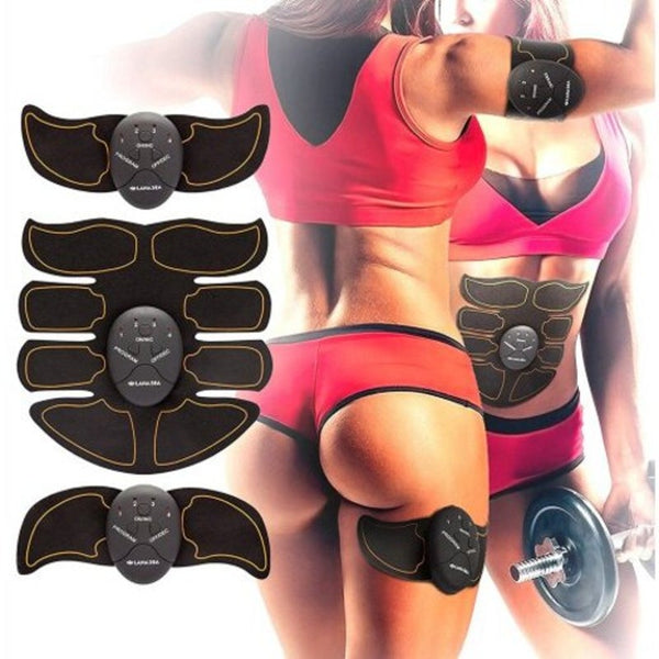 Handise Abdominal Muscle Trainer Electronic Exerciser Machine Graphite Black Type 3 Abdominal Machines