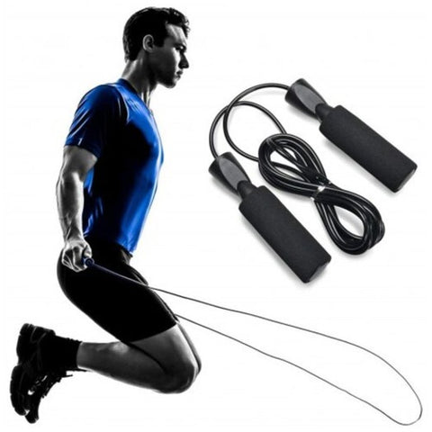 Handise Skipping Rope For Workout And Speed Training Black 1Pc