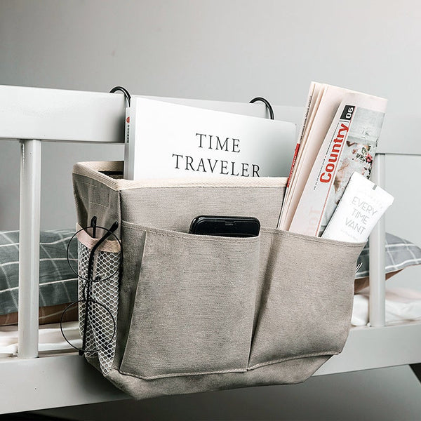 Hanging Organiser Solid Grey Hanging Closet Storage