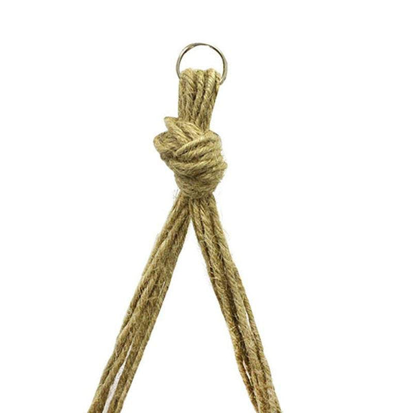 Plant Stands Hemp Rope Hanging Pot Basket Flower Holder Baskets Pots Window Boxes