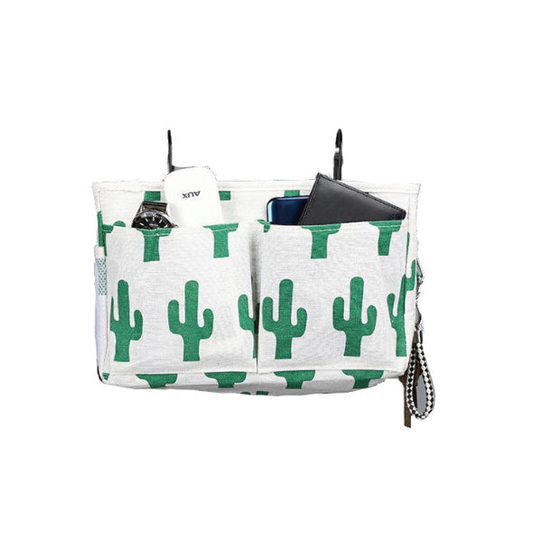 Little One Bed Side Pouch Nappy Holder Crib Storage Bag Hanging Organizer Storage Bags