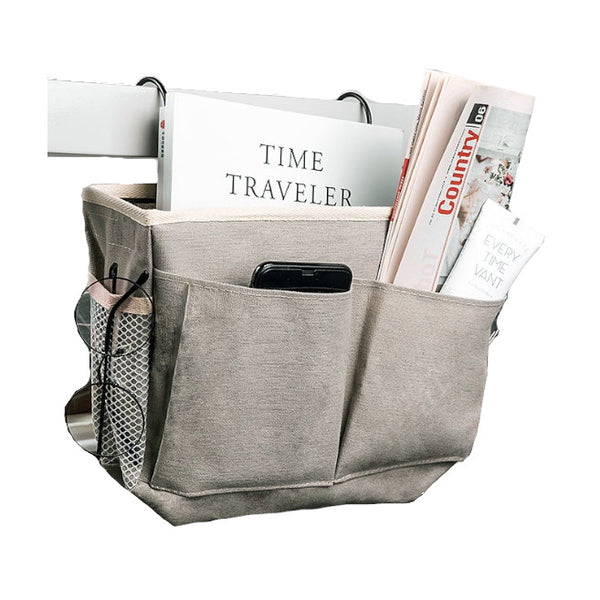 Hanging Organiser Solid Grey Hanging Closet Storage