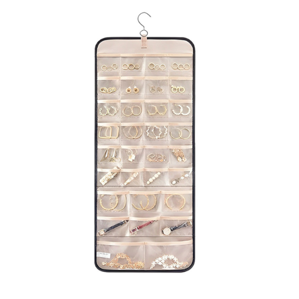 Veile Studios Hanging Antitangle Necklace Jewellery Organizer Pvc Metal Hooks 80 Characters Jewellery Holders & Organisers