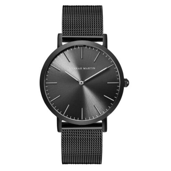 Veile Studios Stainless Steel Mesh Belt Waterproof Business Men's Watch Night Watches