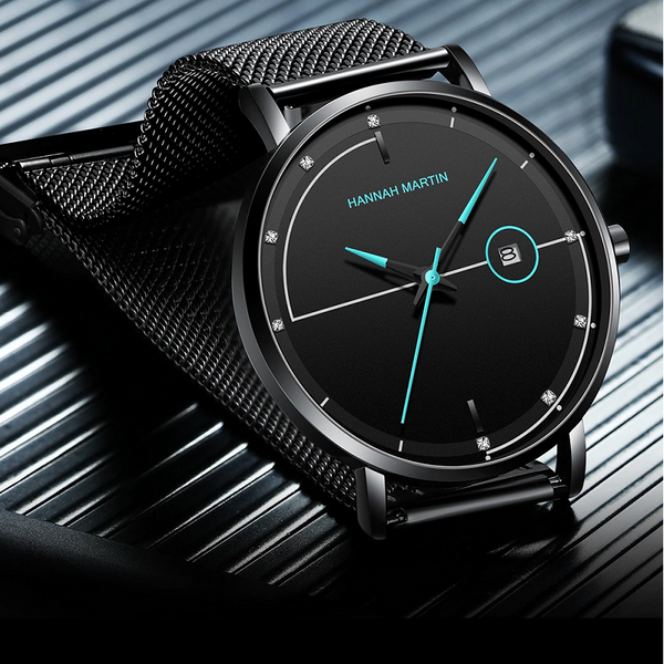 Veile Studios Japan Movement Quartz Casual Sport Stainless Steel Ultra Thin Waterproof Watch Watches
