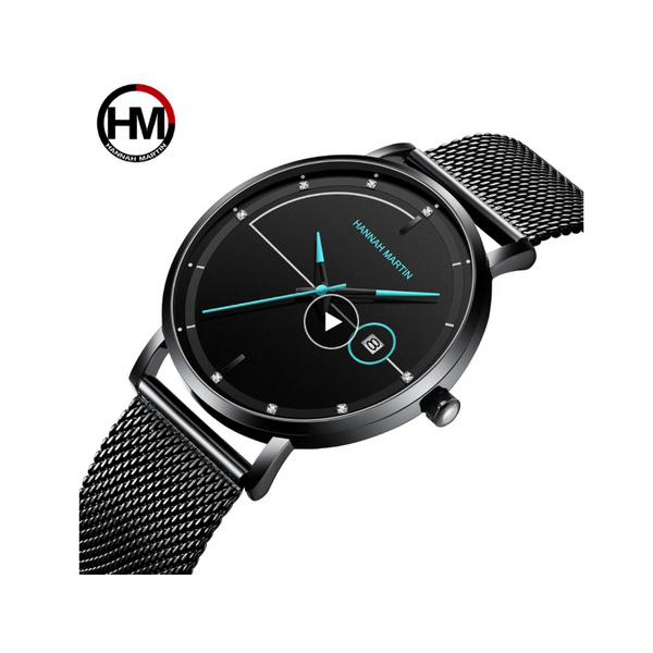 Veile Studios Japan Movement Quartz Casual Sport Stainless Steel Ultra Thin Waterproof Watch Watches