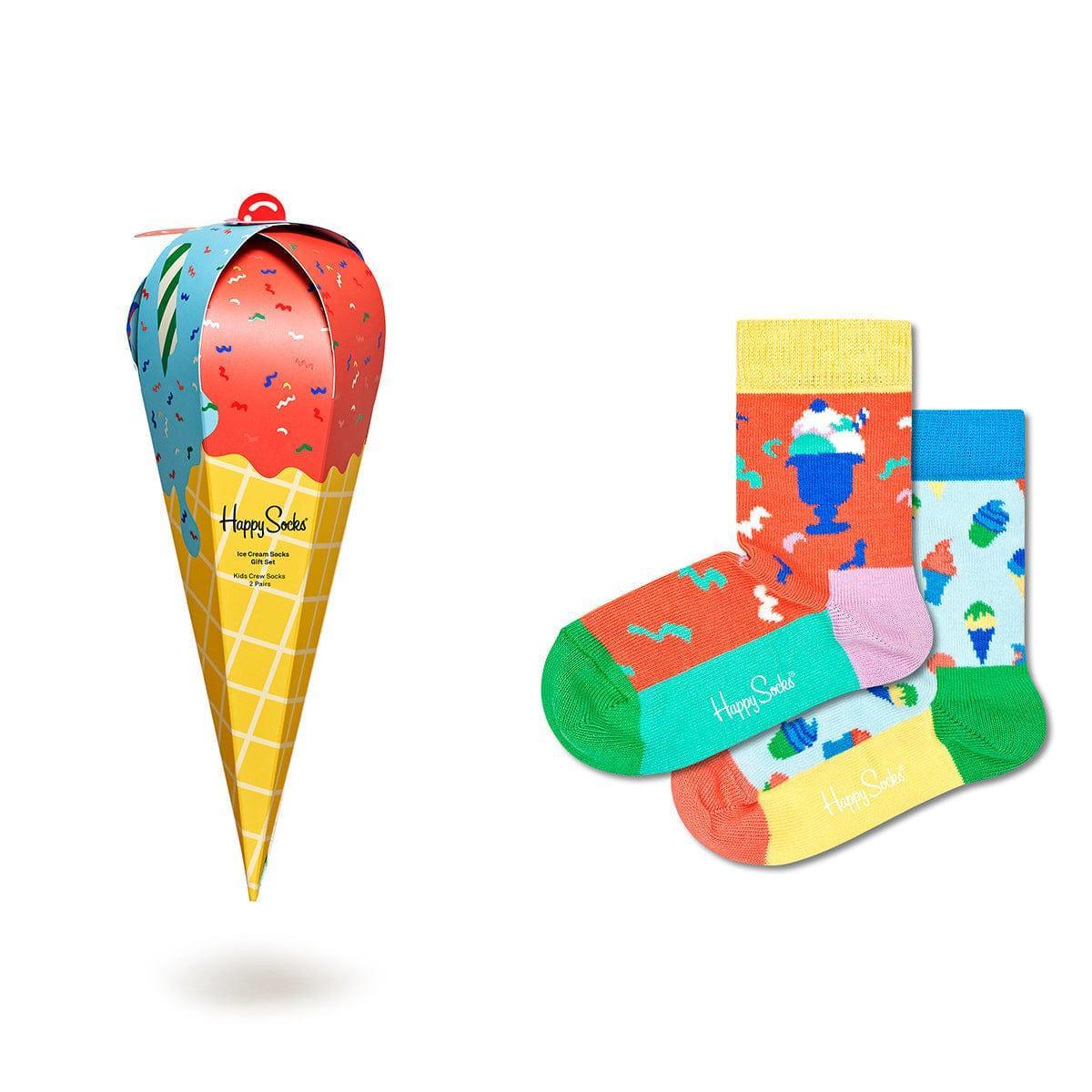 Happy Kids Ice Cream Gift 2 Pack 0 12M Socks